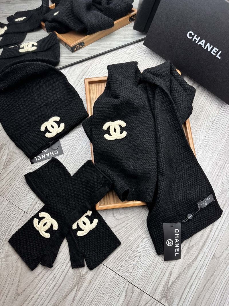 Chanel Caps Scarfs